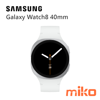 Samsung Galaxy Watch8 40mm  BT 冰川銀